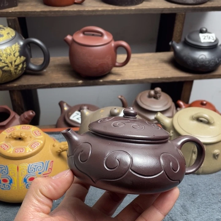 紫砂茶壶紫砂微瑕