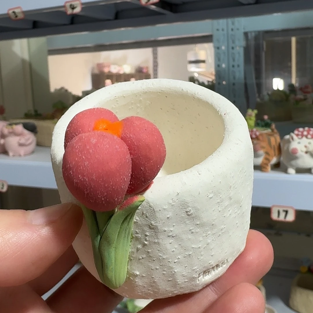 厂家直销手工花盆摆件