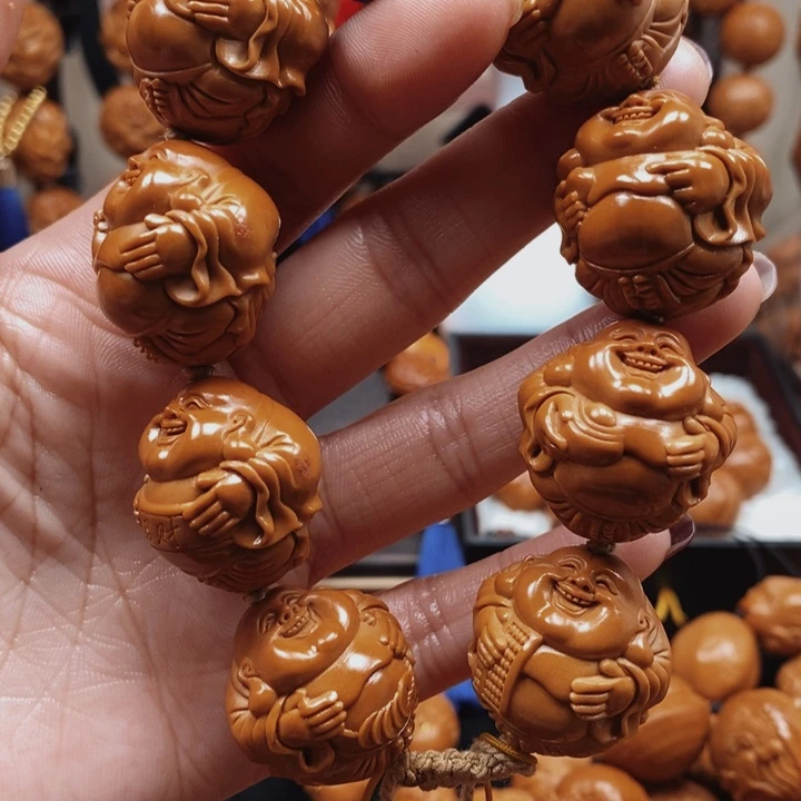 橄榄核手串/手链手工弥勒2.5