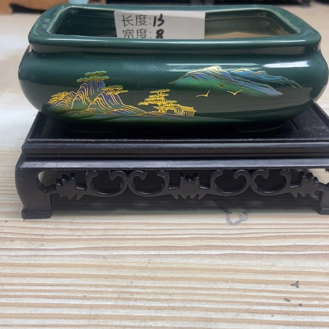 瓷片陶瓷花盆陶瓷艺术