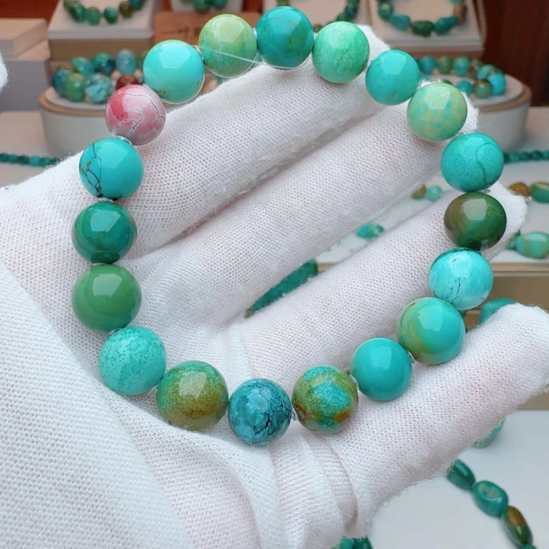 绿松石未镶嵌颈饰