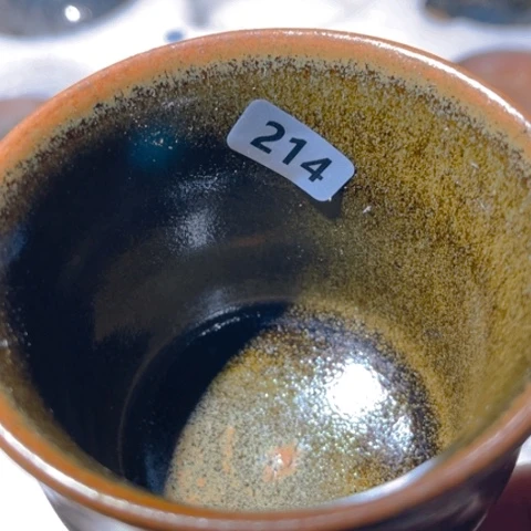 茶盏原矿原釉柴烧建盏