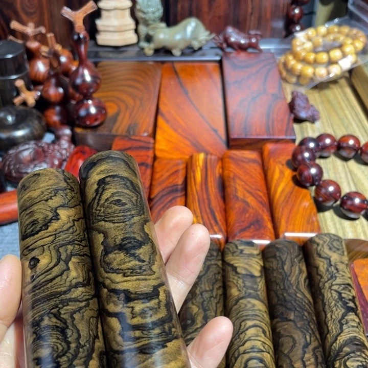 用***7墨西哥黑柿木盘玩棍