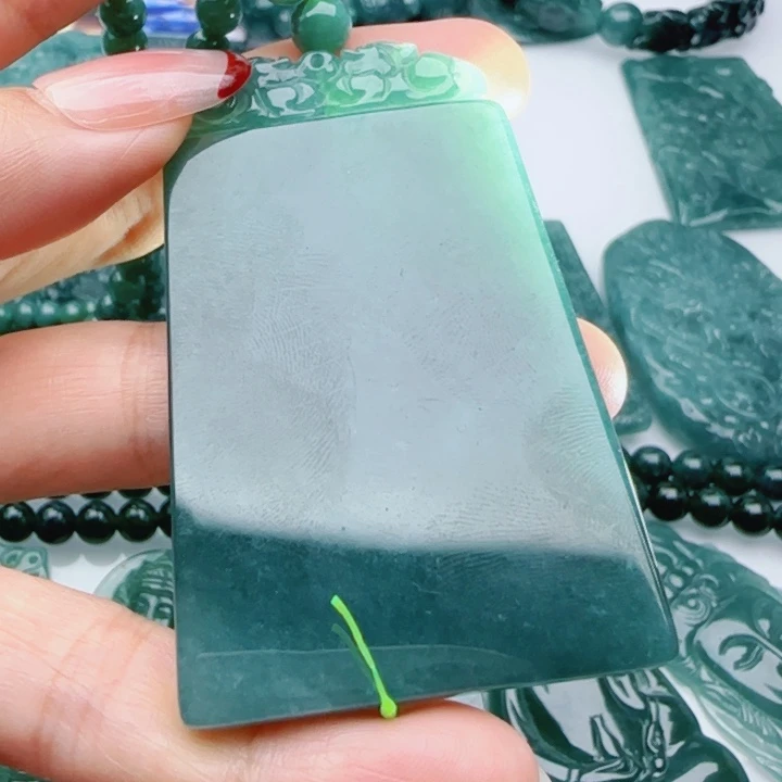 翡翠未镶嵌颈饰多样性发货天然A货翡翠