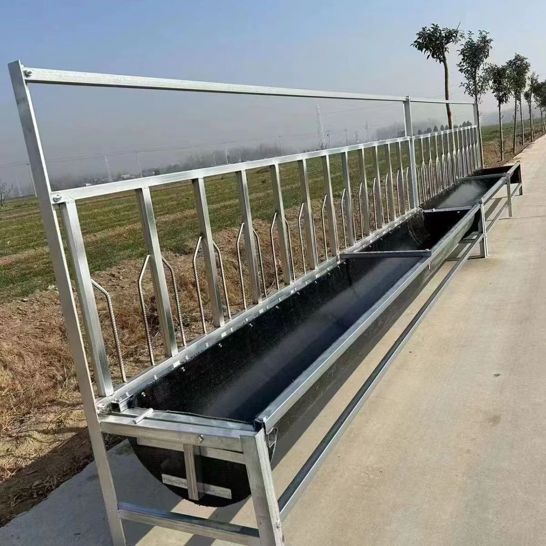 护栏定位翻转羊槽3米长同时喂11只羊