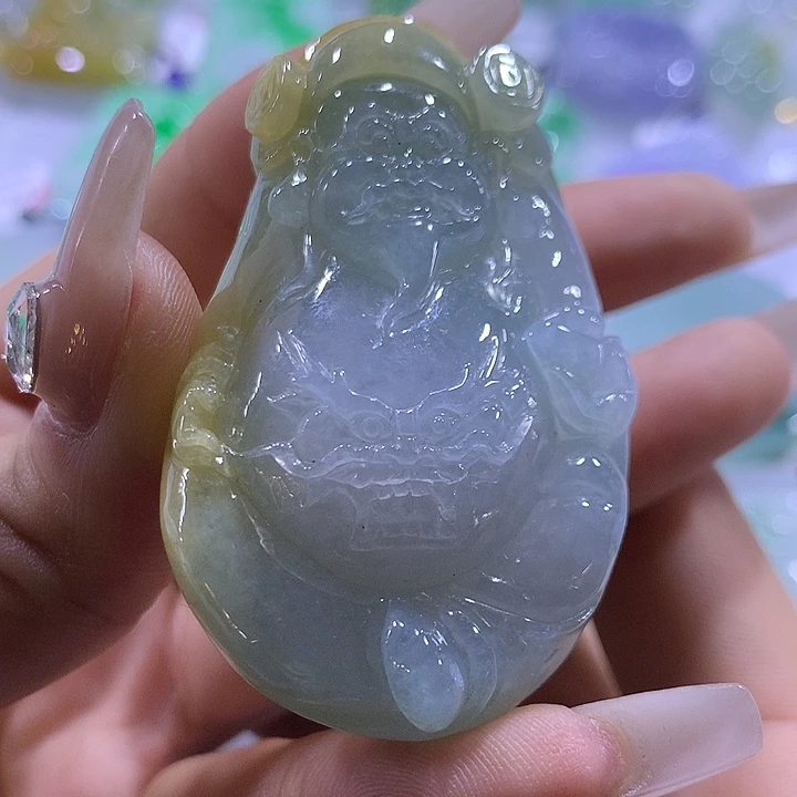 翡翠未镶嵌颈饰天然翡翠A货吊坠