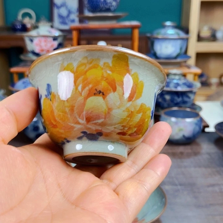 瓷片手工制作工艺精湛等特点