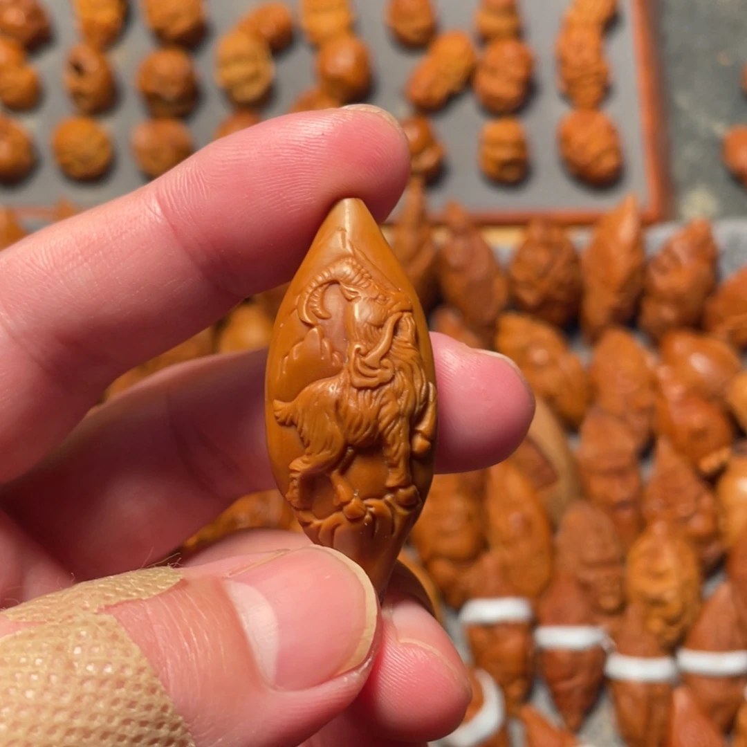 橄榄核手串/手链羊守护如来