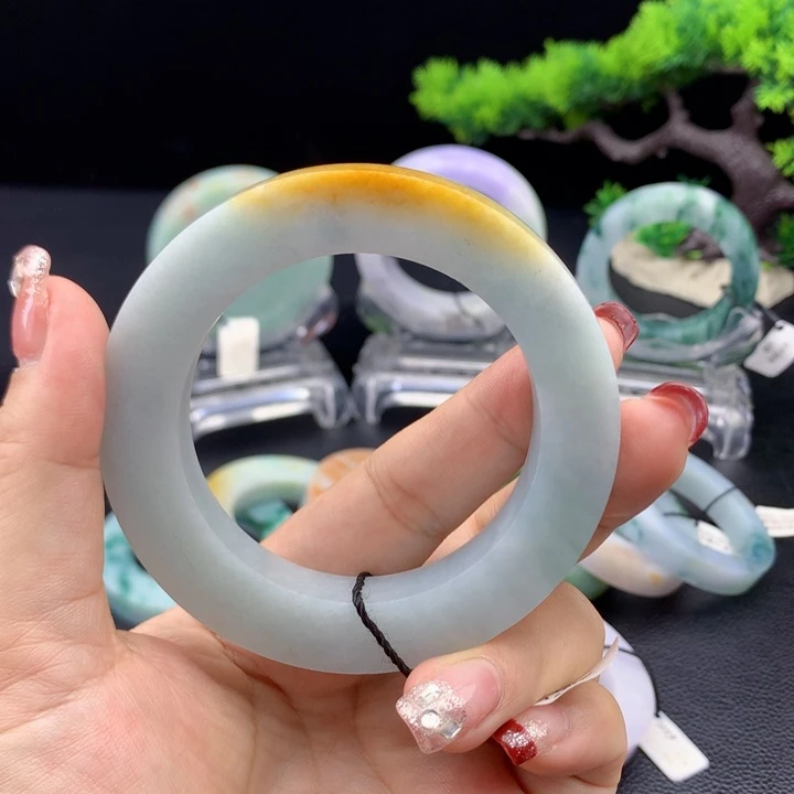 定制翡翠翡翠手镯未镶嵌