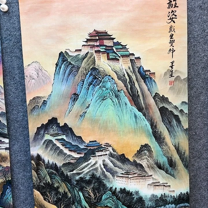 鲁岳美术艺术作品2