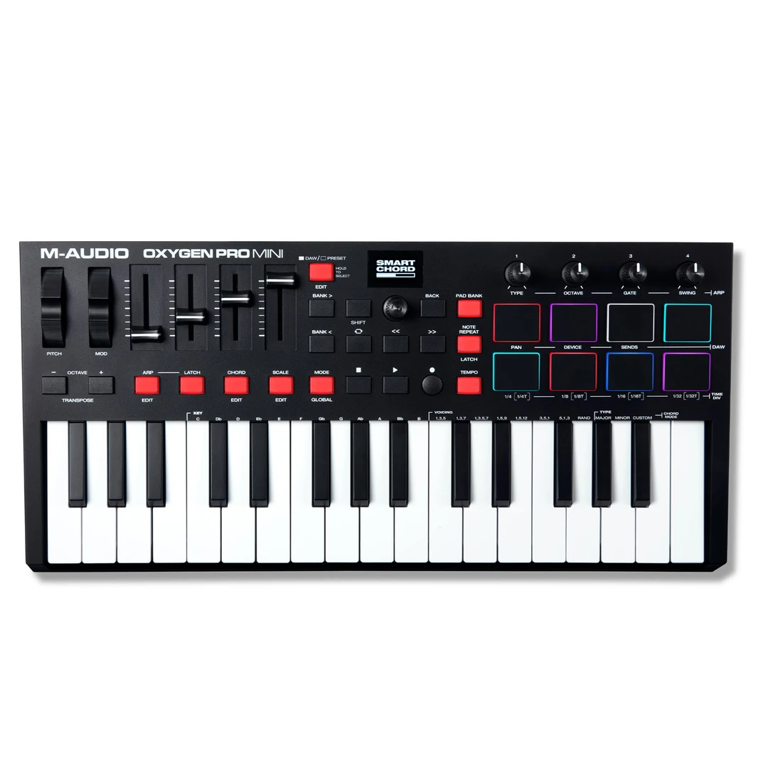 【特价】 M-AUDIO OXYGEN PRO MINI MIDI键盘
