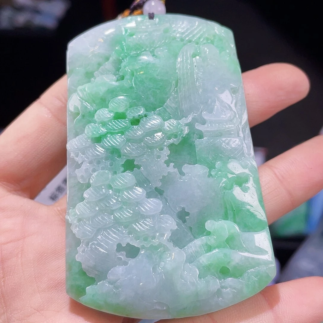 颈饰未镶嵌翡翠一