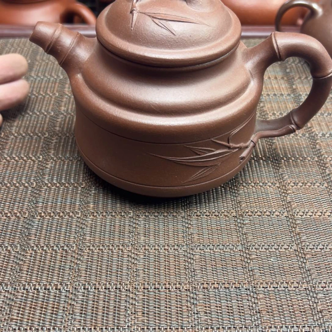 紫砂茶壶宜兴原矿紫砂壶450毫升容量