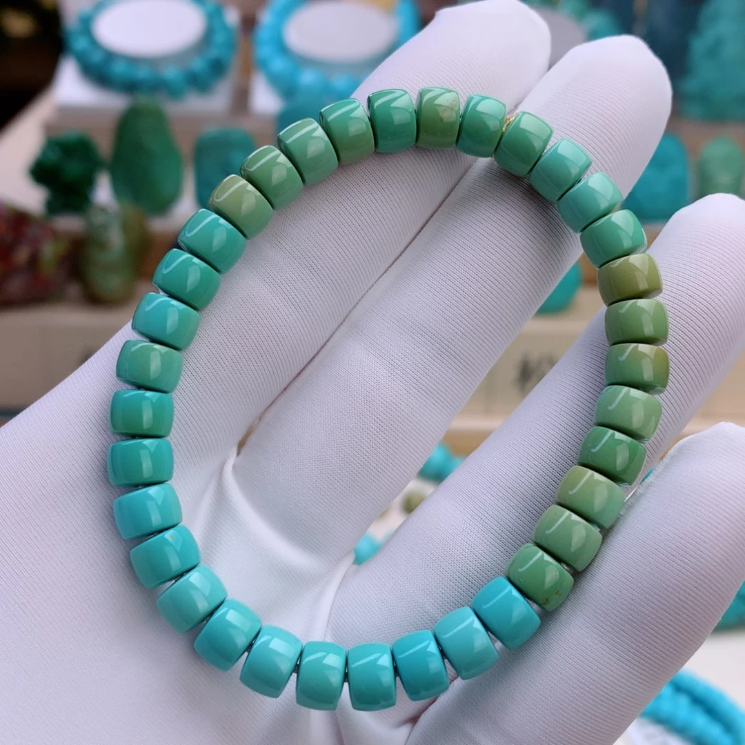 绿松石未镶嵌挂件