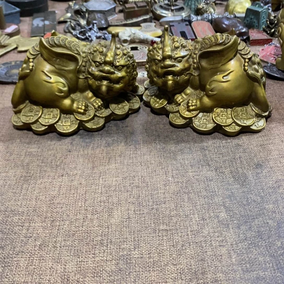 雪***狐铜铜韵精品家摆件