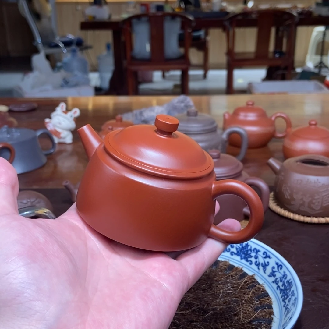 茶壶紫砂金钟紫砂壶