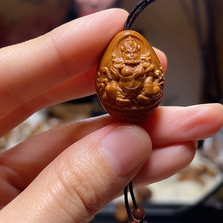 手串/手链橄榄核黄财神