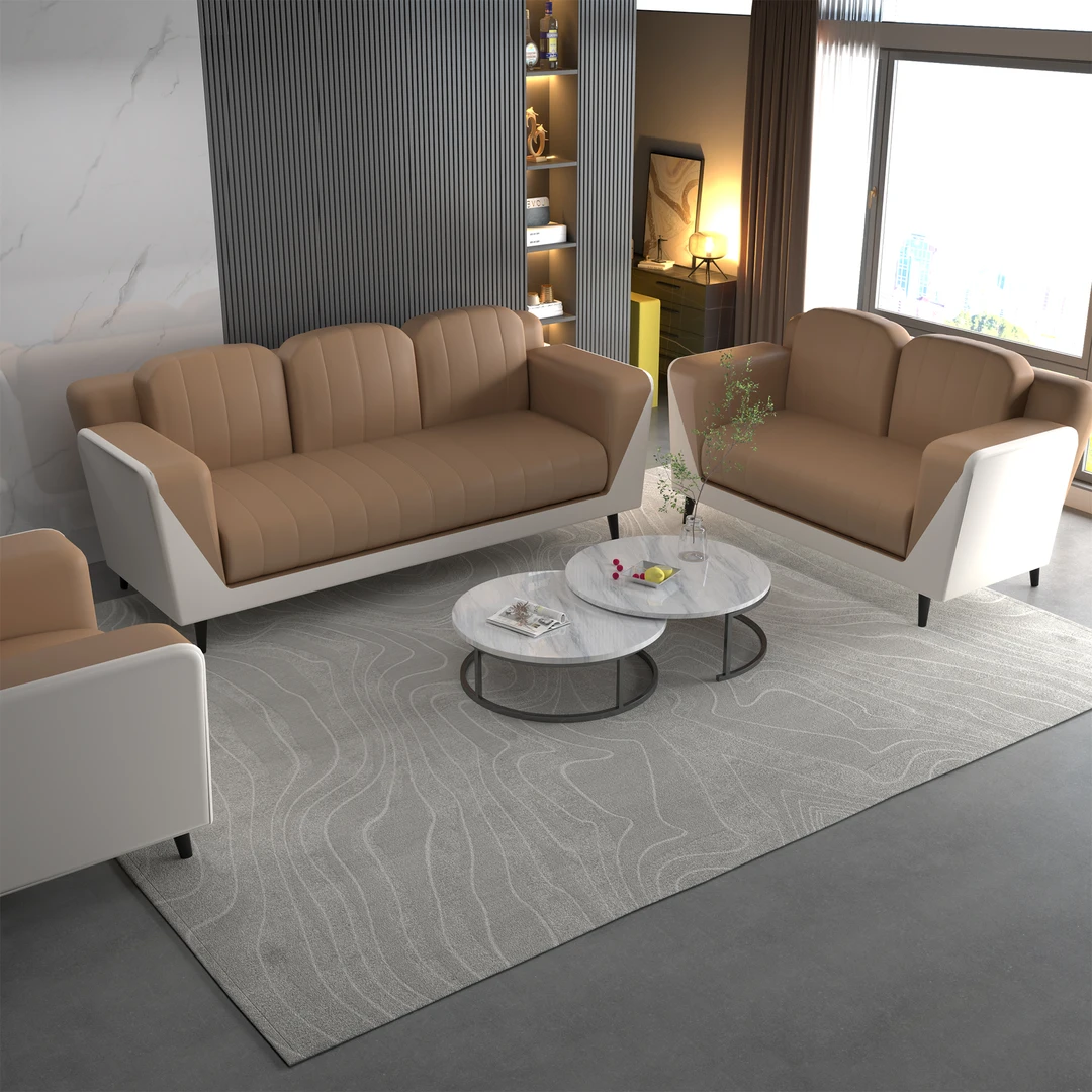 高端休闲会客沙发办公室接待等候沙发桌椅组台球沙发观球椅台球椅