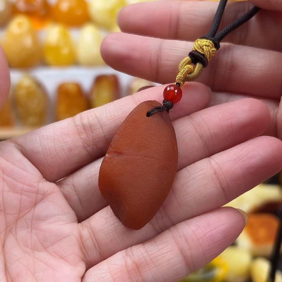 蜜蜡颈饰未镶嵌蜜蜡