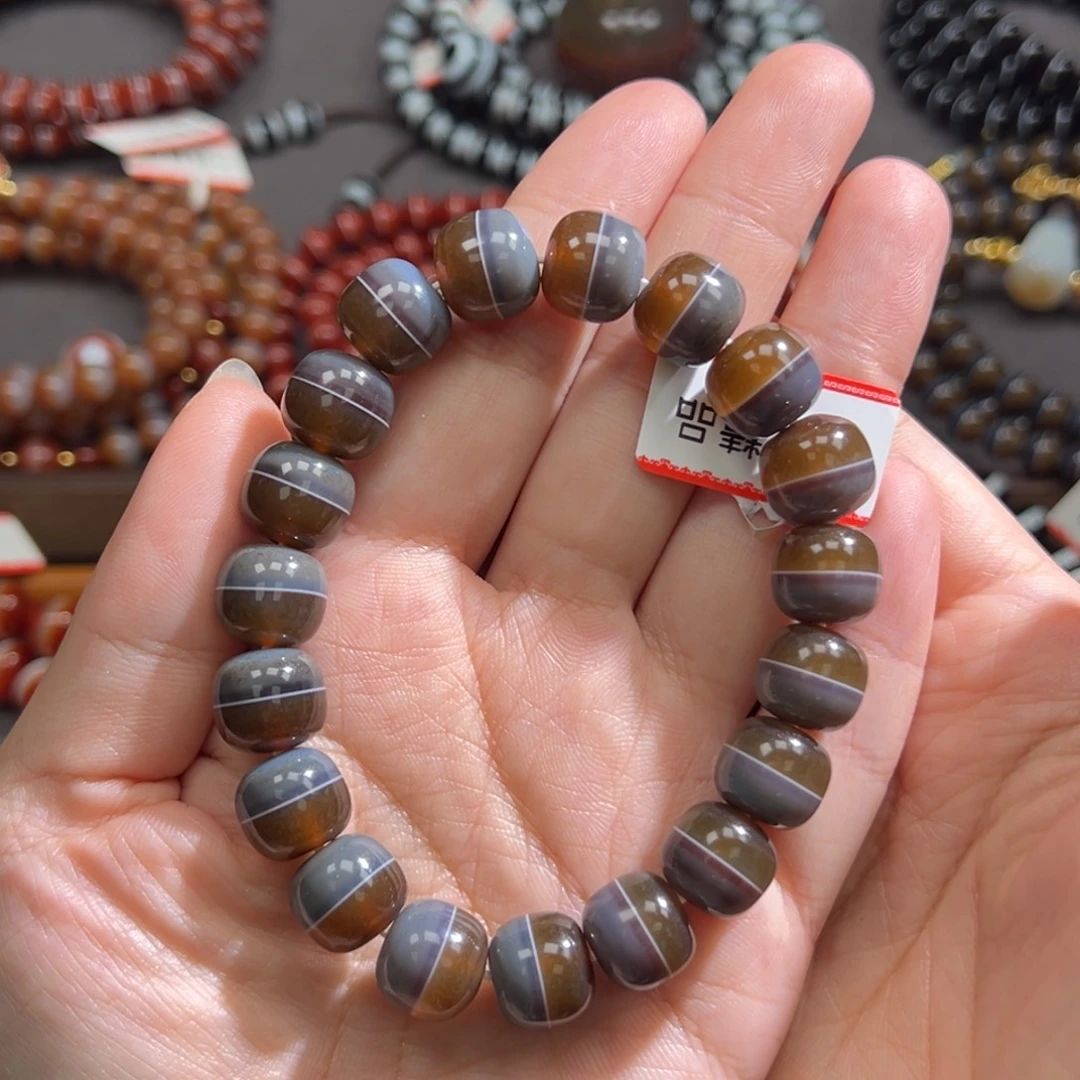 玛瑙/玉髓未镶嵌手链