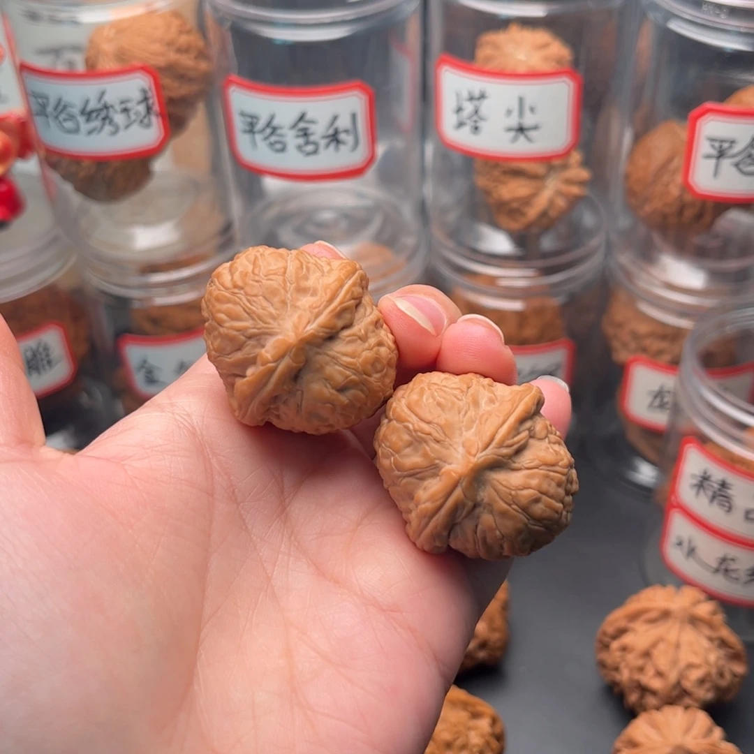 把件文玩核桃36平谷舍利子
