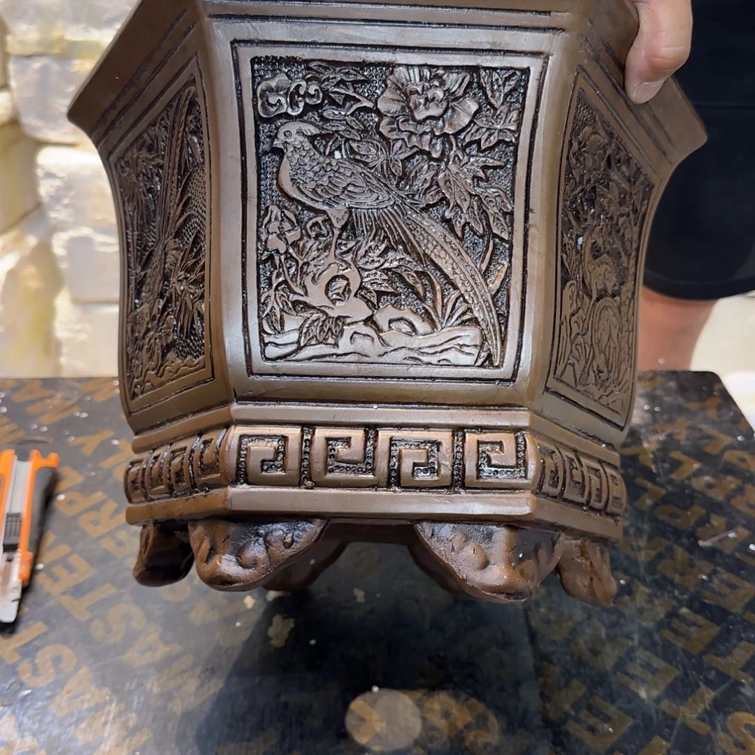 紫砂花盆口径26.22口径