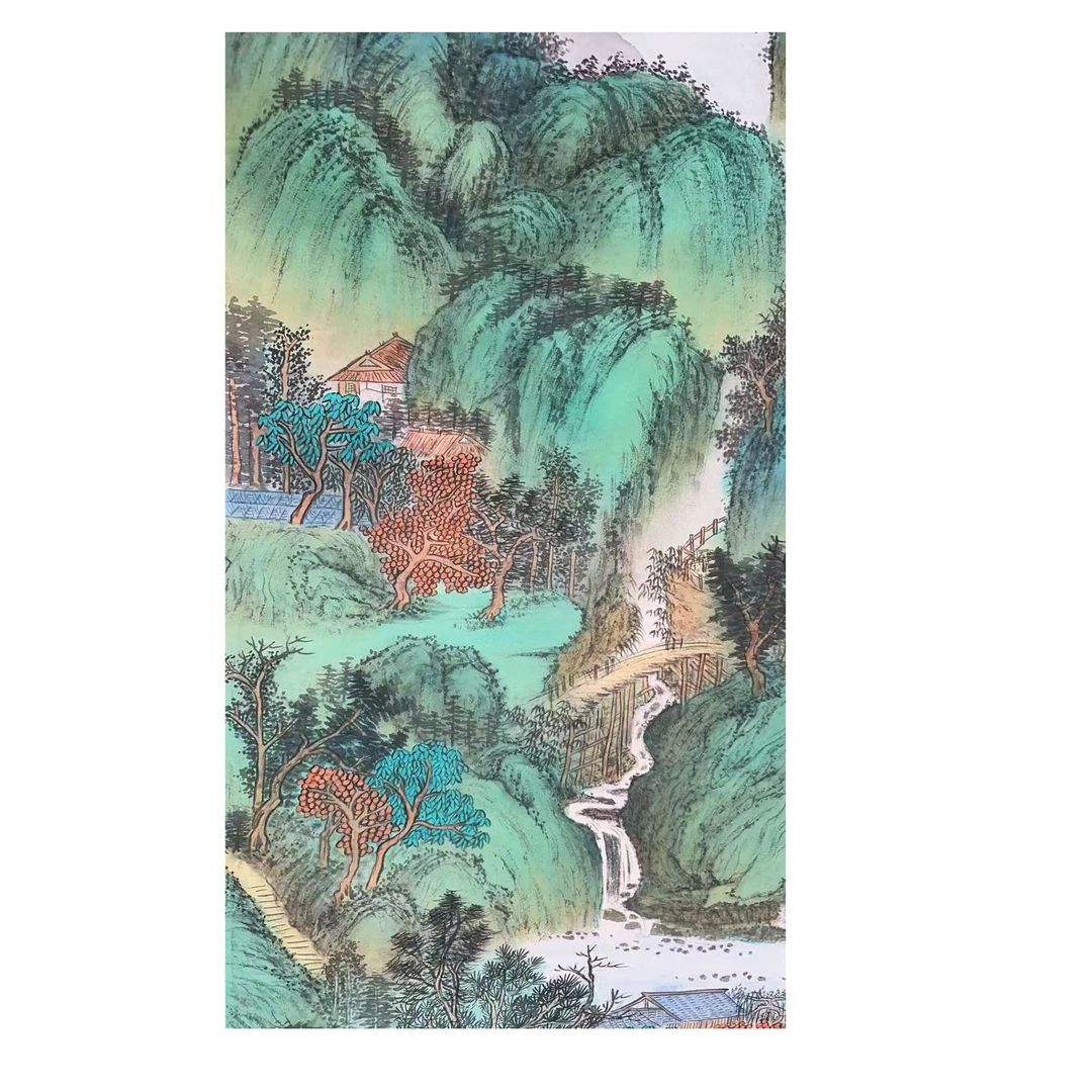 橱窗展示/苏珊（苏三秋）/宣纸国画/不带框