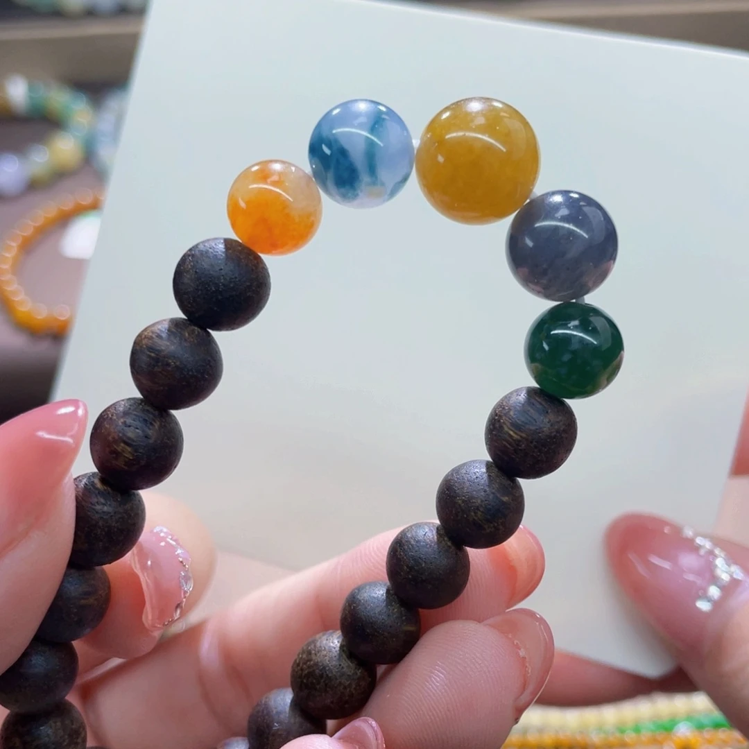 未镶嵌手链翡翠放漏卡8.8-11.7