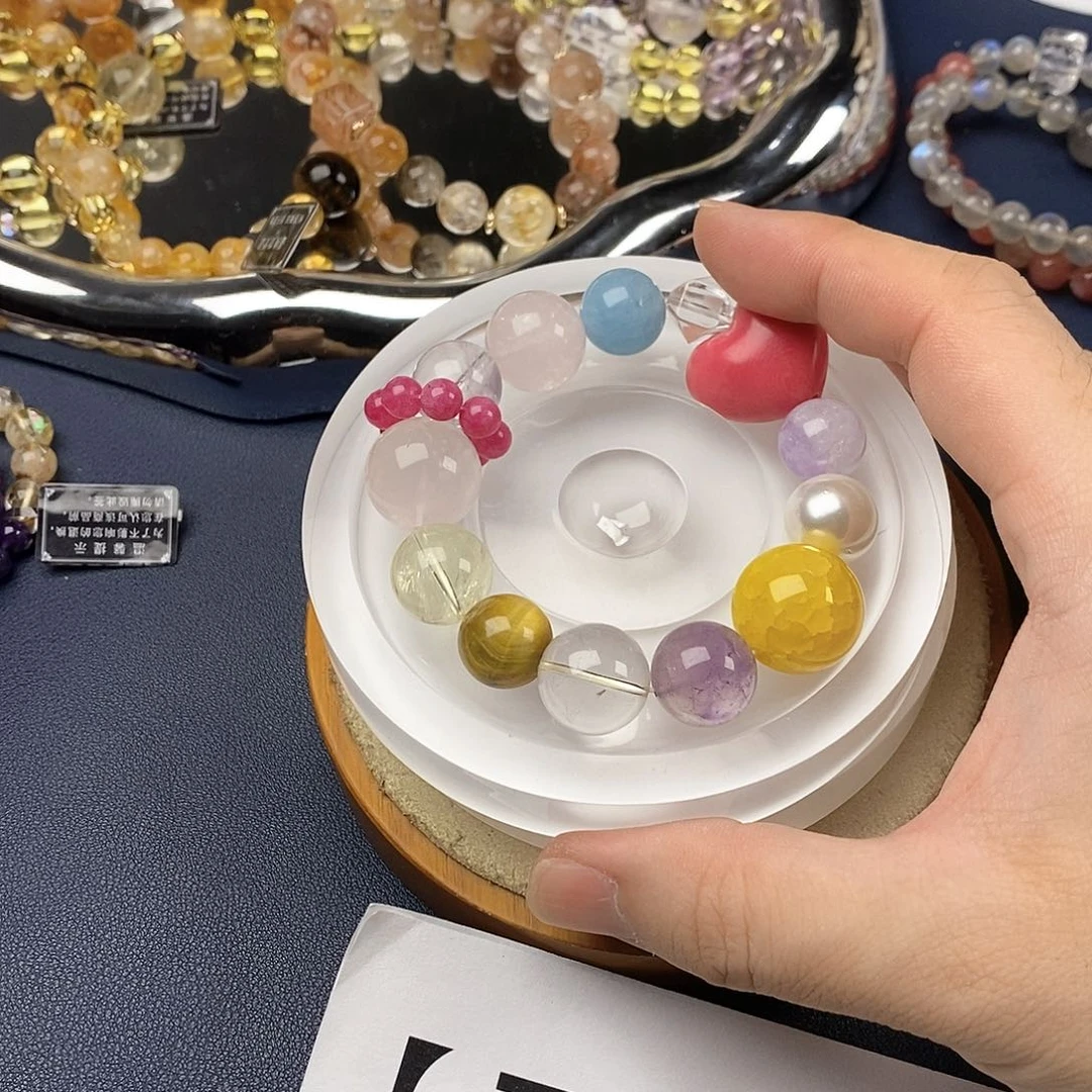 银S925镶嵌手链水晶
