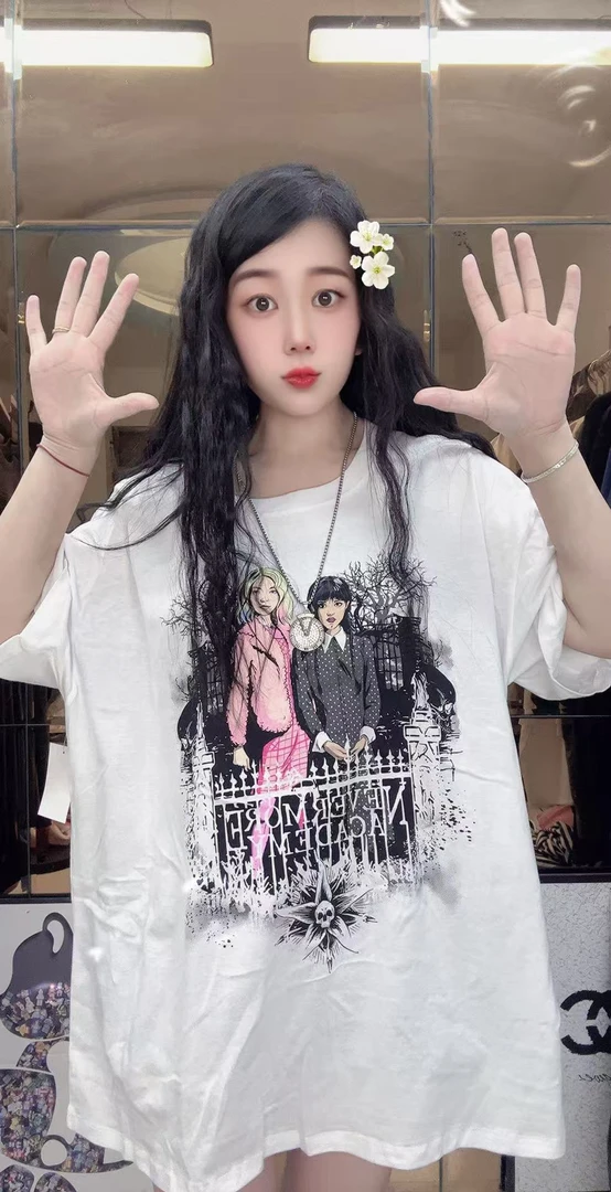 外贸高品质男女同款纯棉T恤888（冲销量）