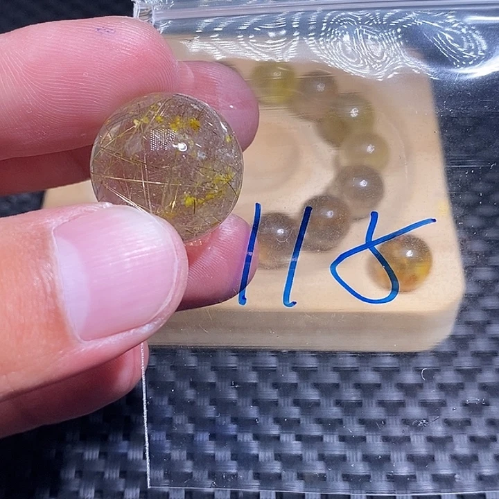 u***8未镶嵌手链发晶天然水晶手串