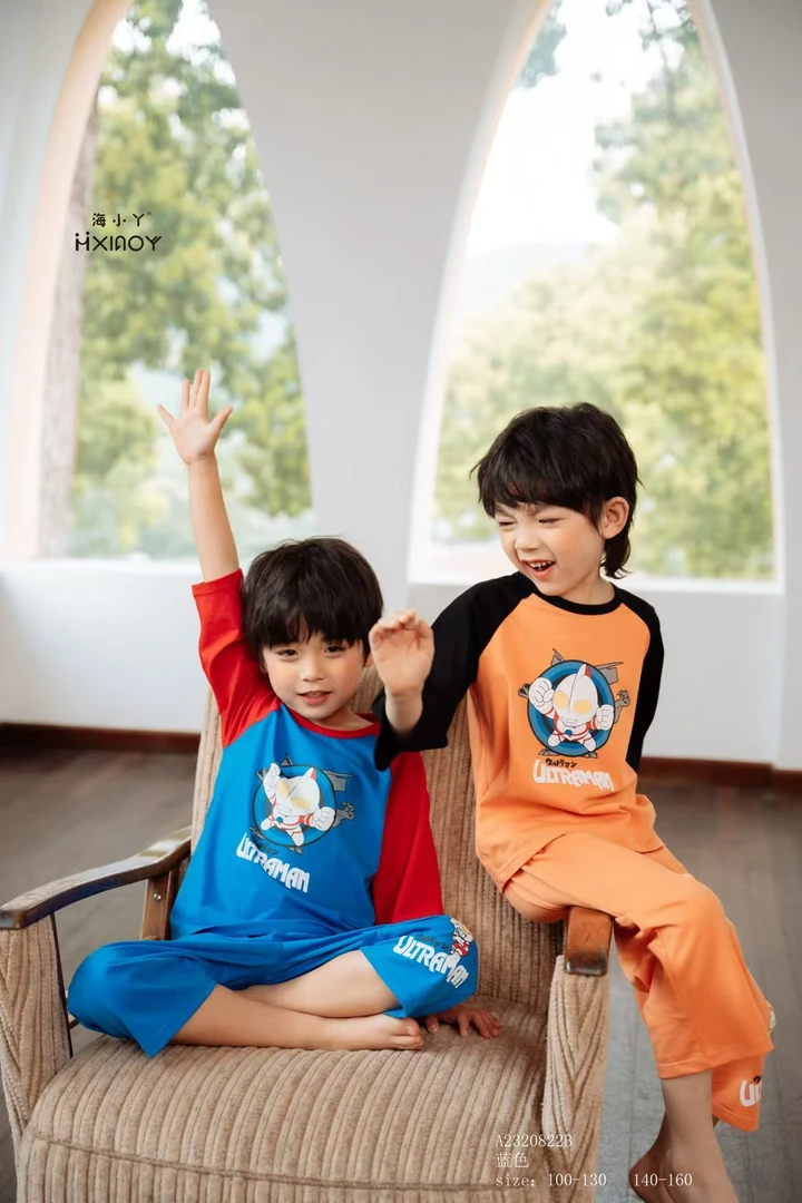 海小丫夏季家居服套装-经典奥特曼 12 A2320822