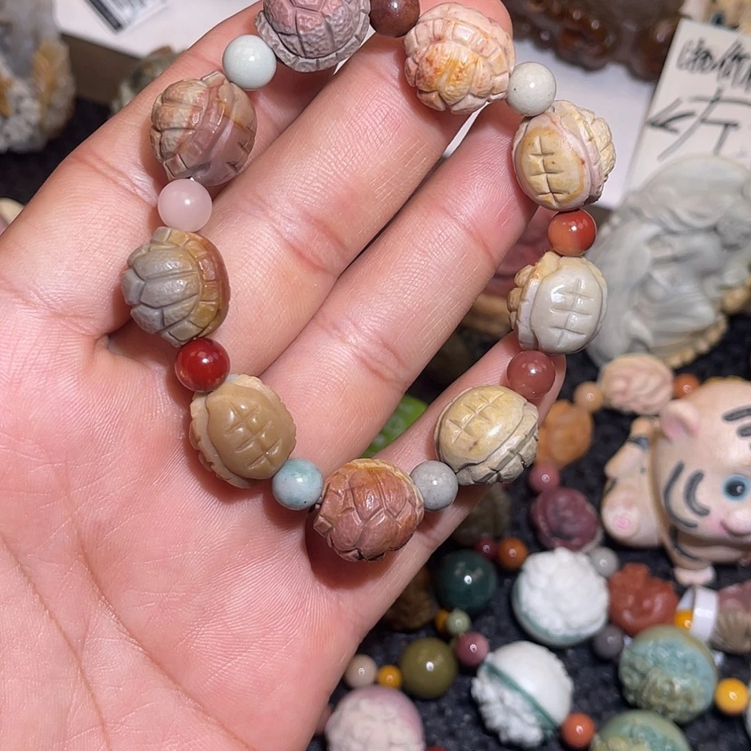 未镶嵌手串石英质玉