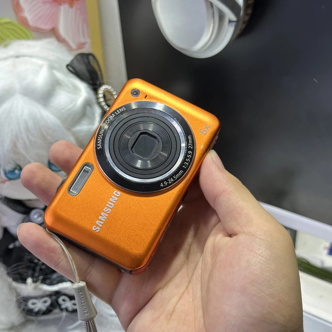 9新 Samsung/三星 三星es73黄色冷白皮1200万像素带配件