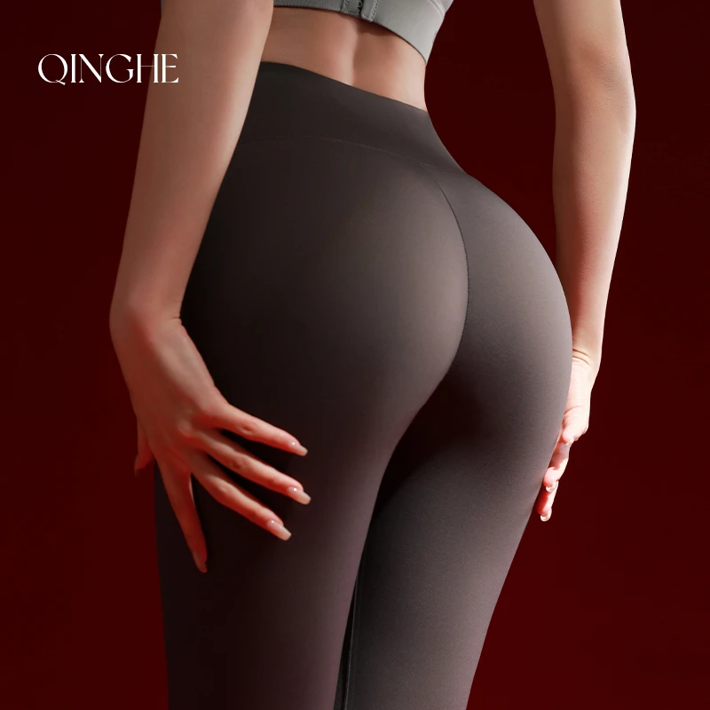 轻禾「露薇」瑜伽裤夏季薄款2025鲨鱼裤打底裤禁欲系高级感高腰外穿