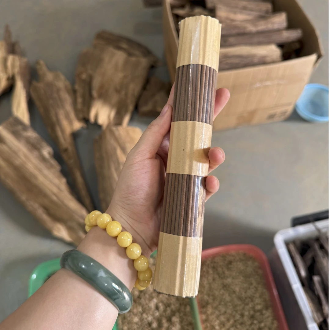 【工厂福利】棋楠种手作线香100g 香道燃香2402284