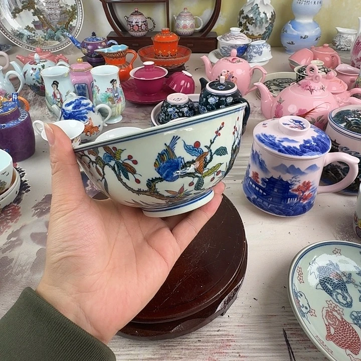 陶摆件景德镇陶瓷老厂瓷30