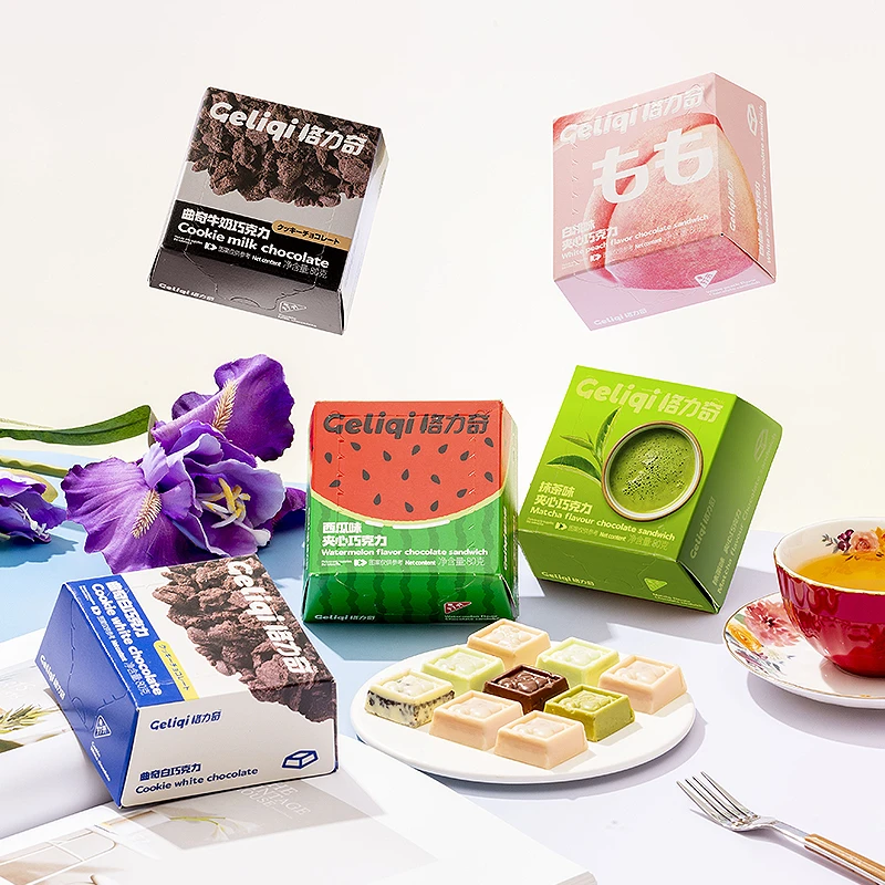 【纯可可脂】夹心巧克力多口味解馋办公室格力奇夹心巧克力