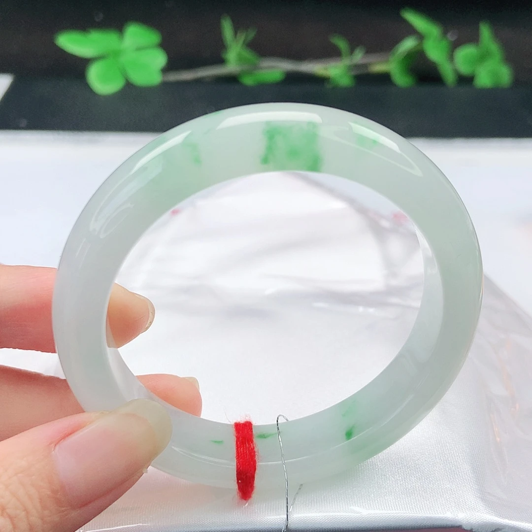 翡翠未镶嵌手镯53➕圈