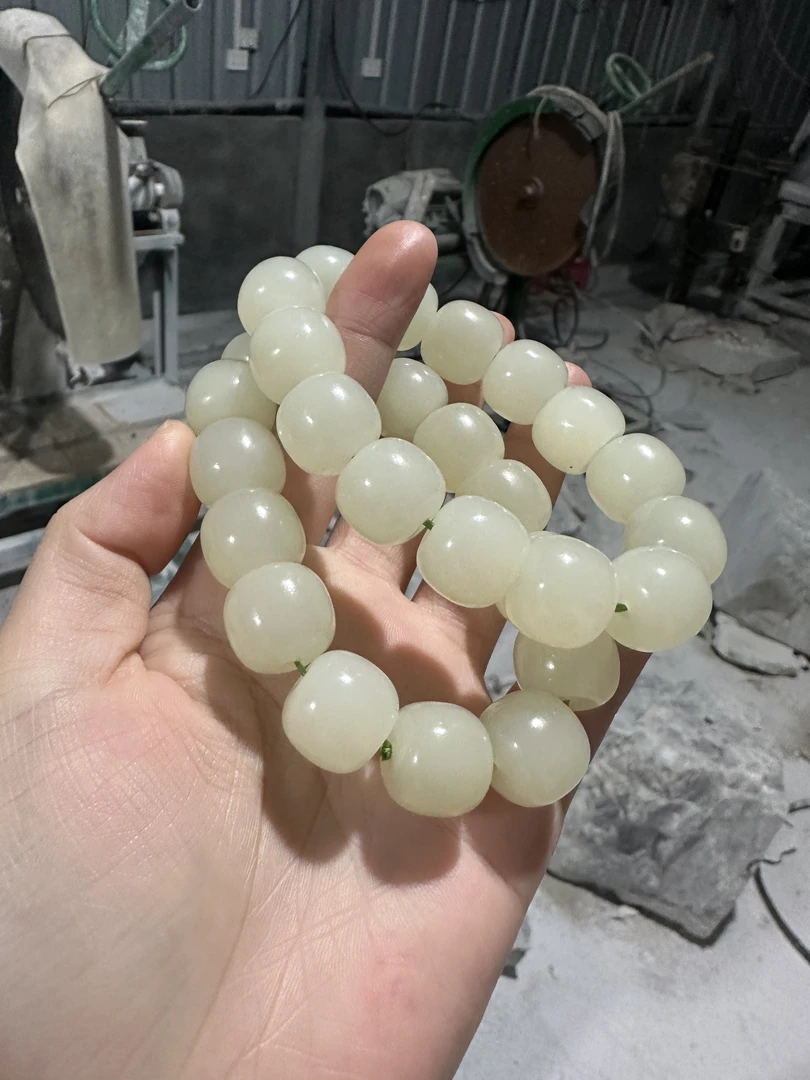 纯天然钢板料老型珠卡16手串