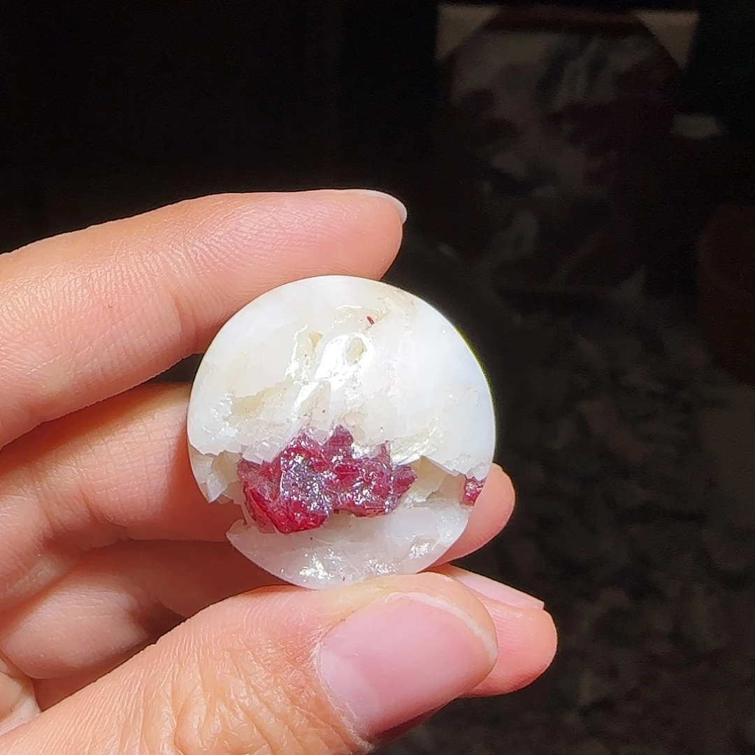 天然辰砂天然朱砂聚宝盆吊坠41