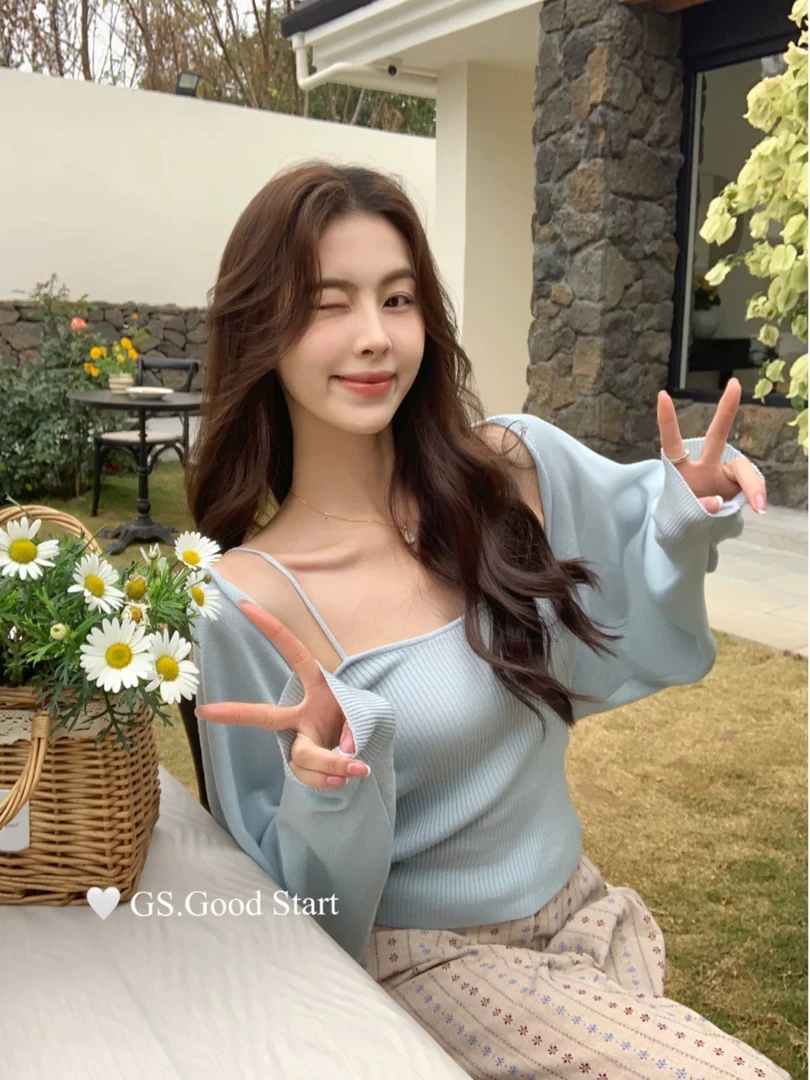 小心机两件套上衣