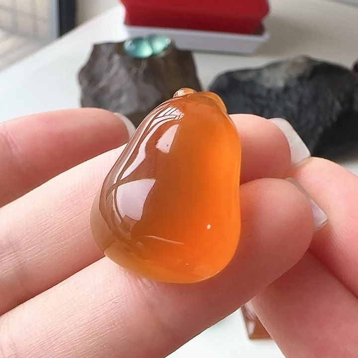 岫玉未镶嵌项链岫玉