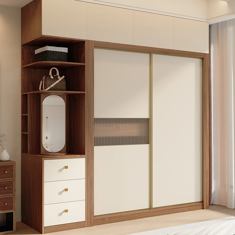 达麦衣柜木质大衣橱卧室推拉门大衣柜主卧家用柜子vip专属链接
