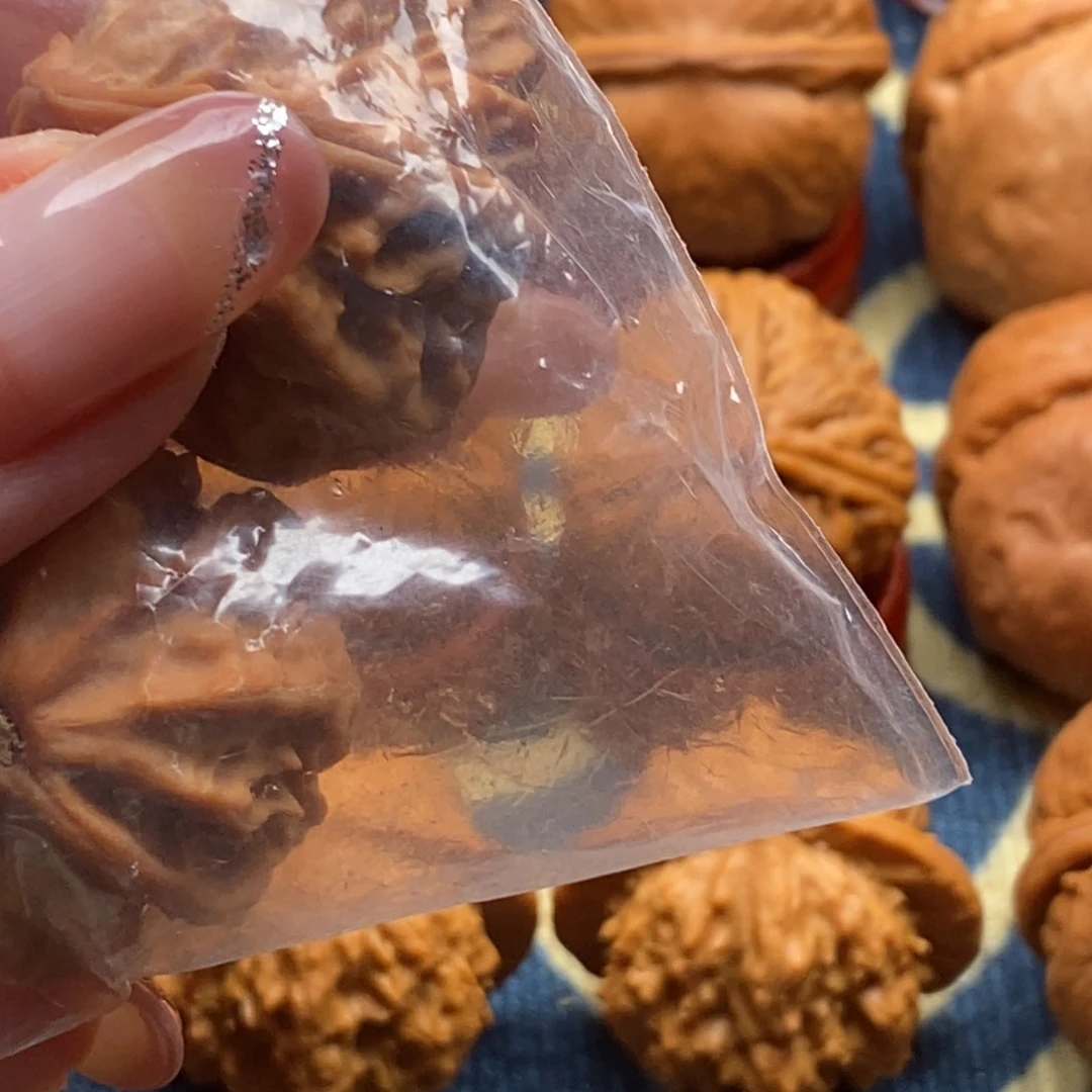 文玩核桃把件落*精品手捻