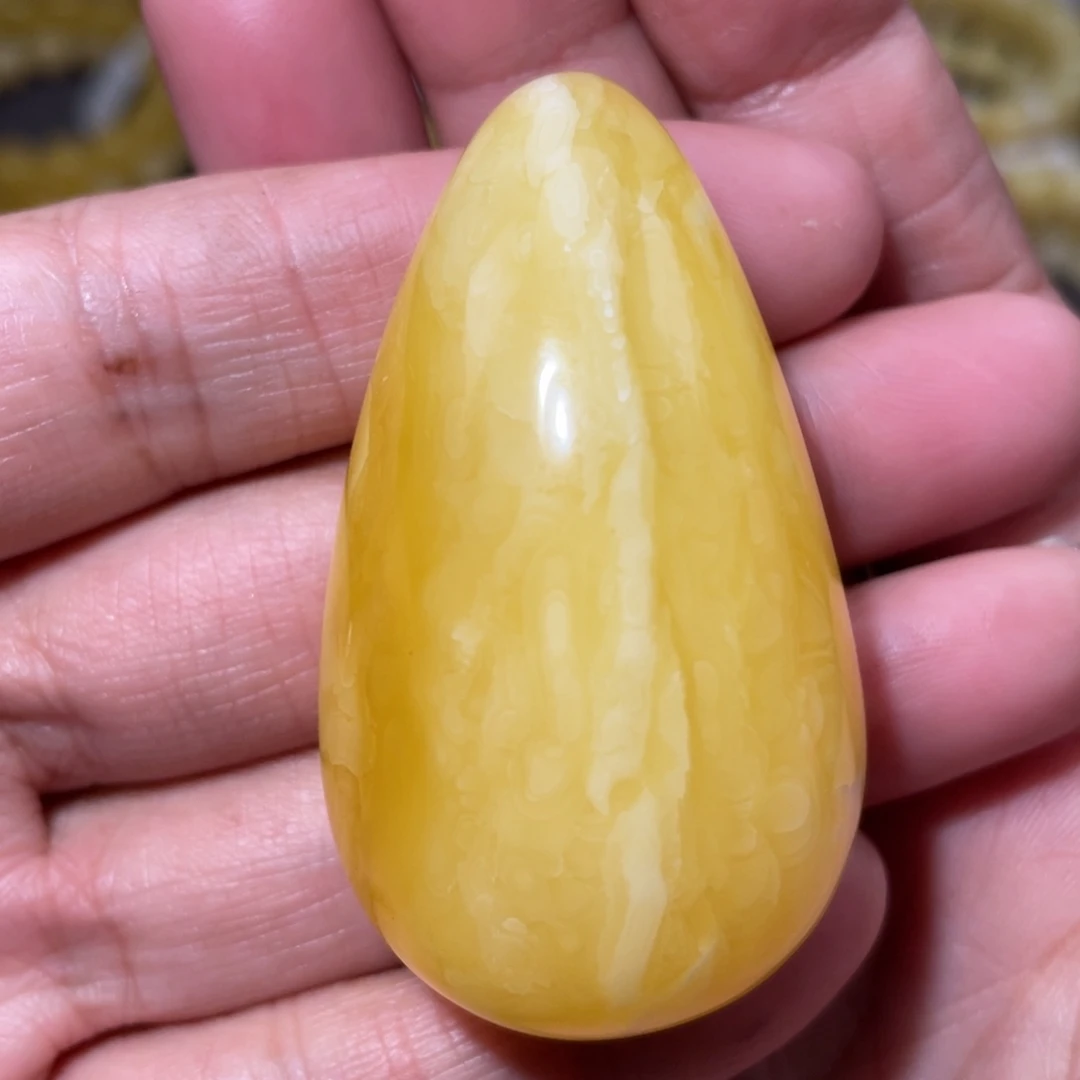 蜜蜡未镶嵌珠宝奇石微瑕26.66