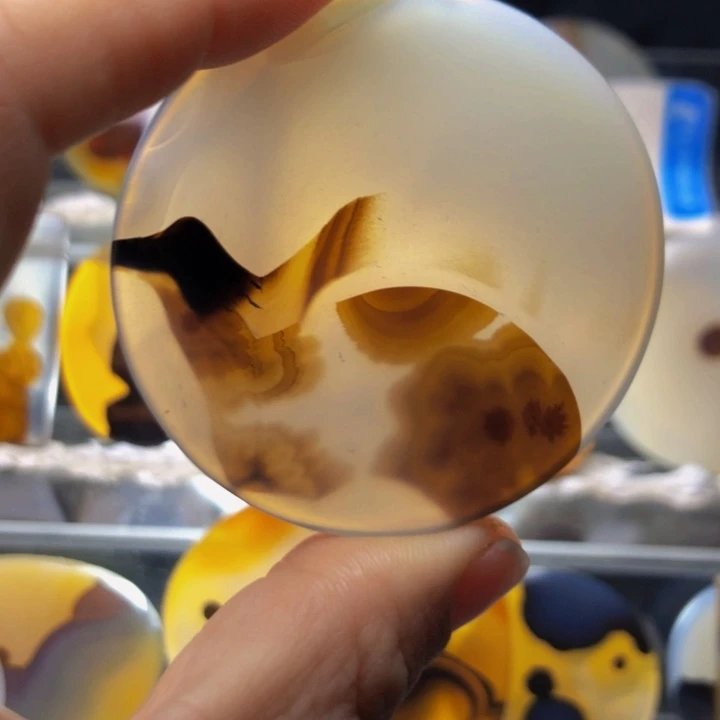 合金玛瑙/玉髓珠宝奇石40