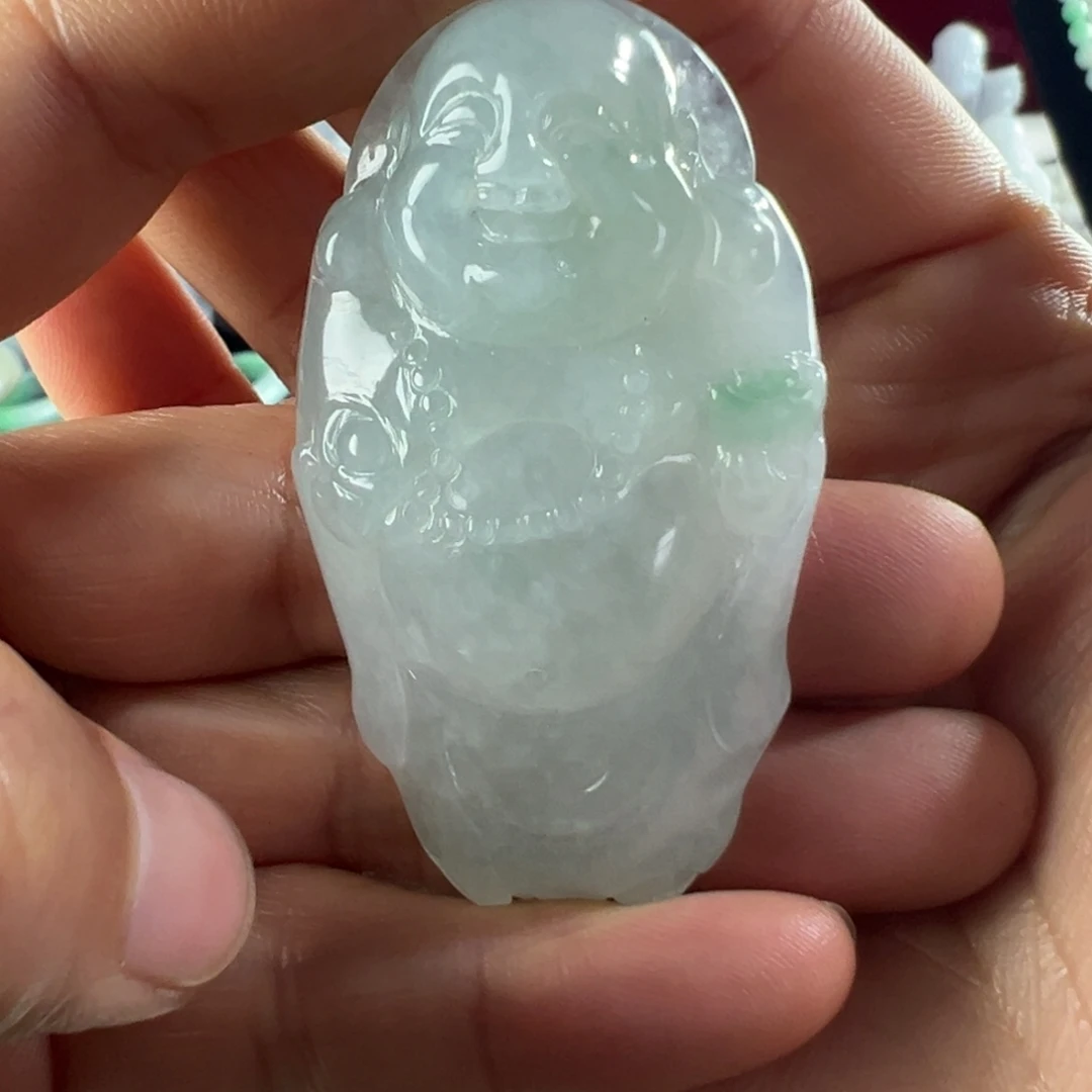 翡翠未镶嵌手镯天然翡翠挂件