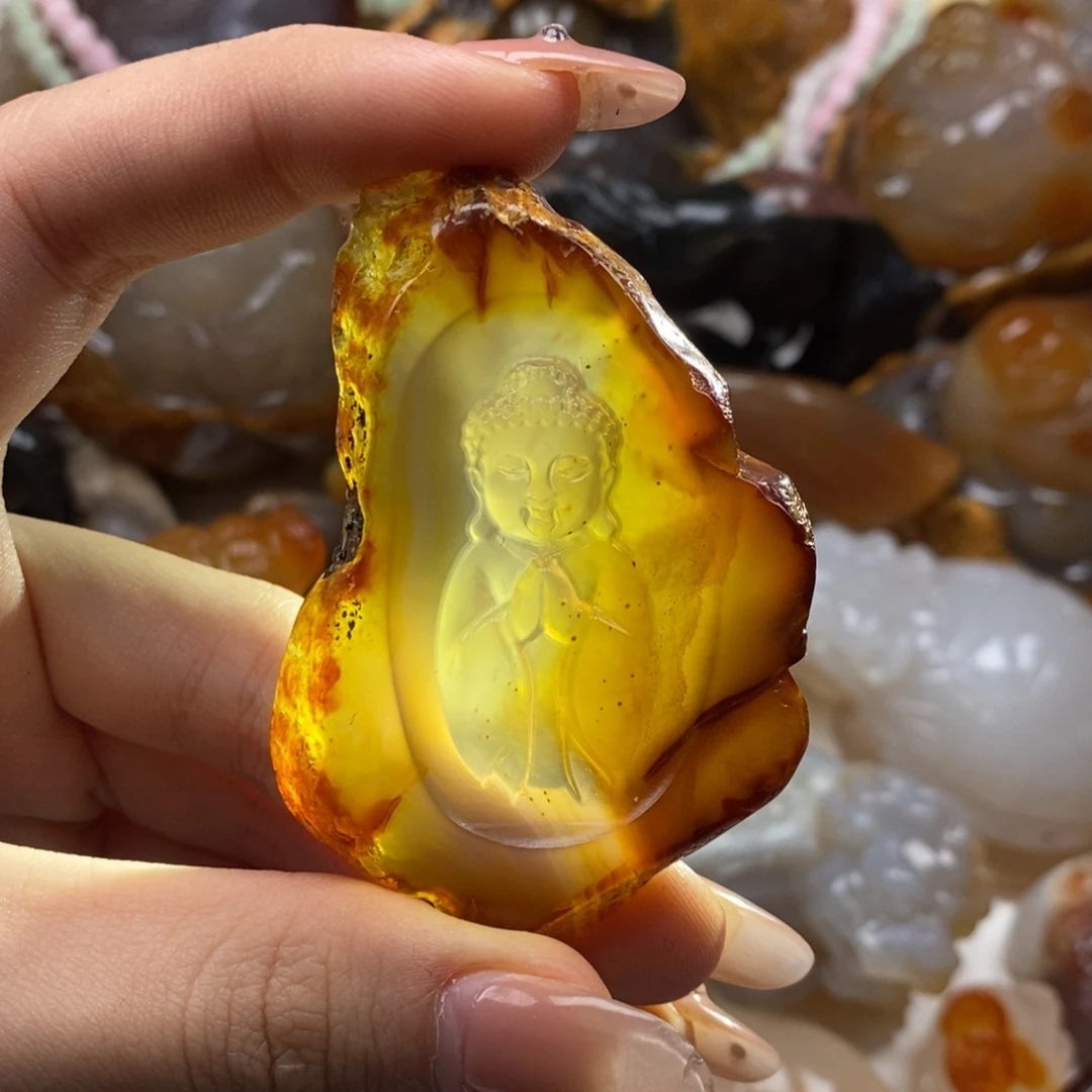玛瑙/玉髓未镶嵌颈饰