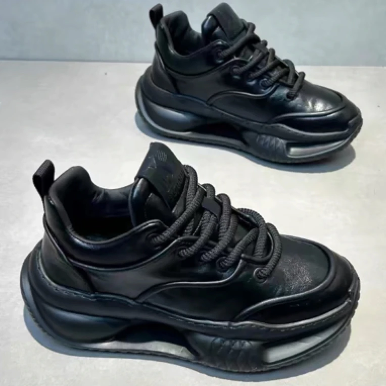 大贺家爆款春季新款男款老爹鞋1502